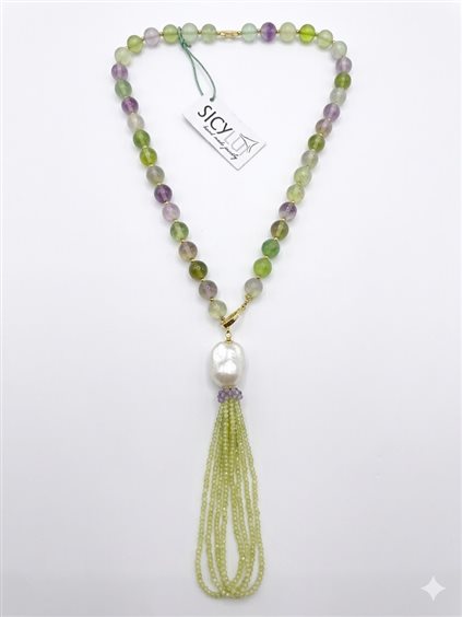 Collana Sicylui Donna in Argento 1534CO2 - 1534CO2